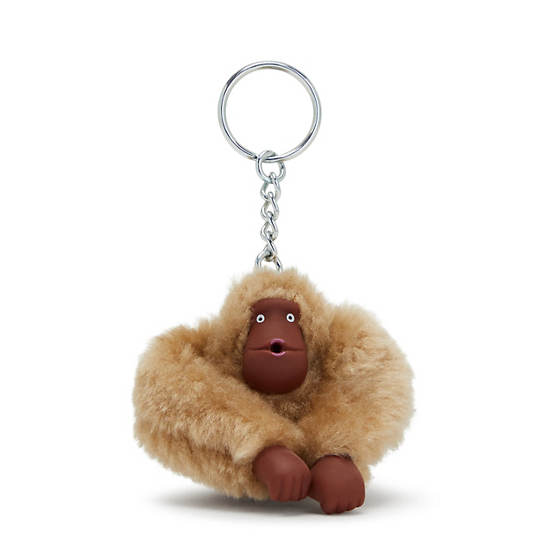 Kipling Sven Small Monkey Keychain Aksesuar Bej Rengi | TR 1206FD